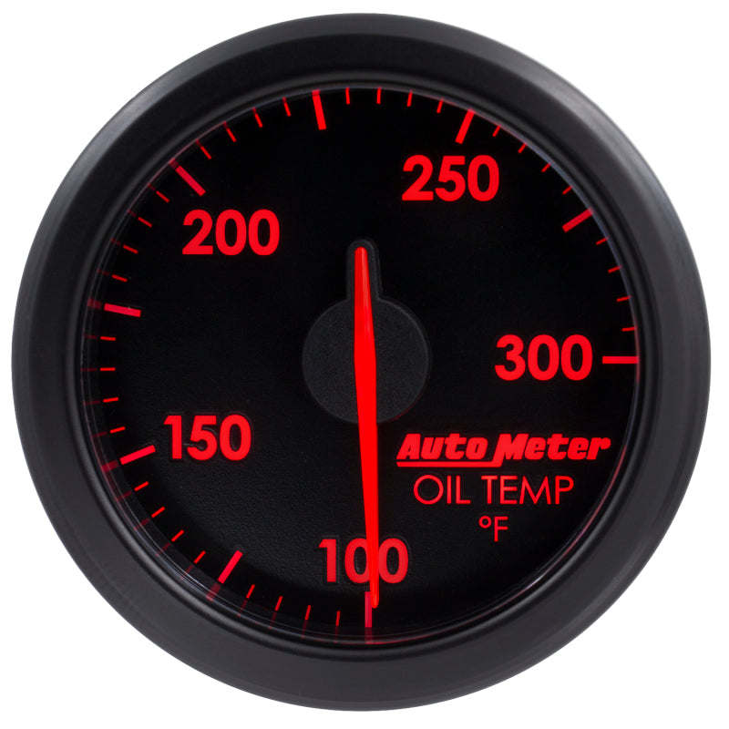 Load image into Gallery viewer, Autometer Airdrive 2-1/6in Oil Temp Gauge 100-300 Degrees F - Black
