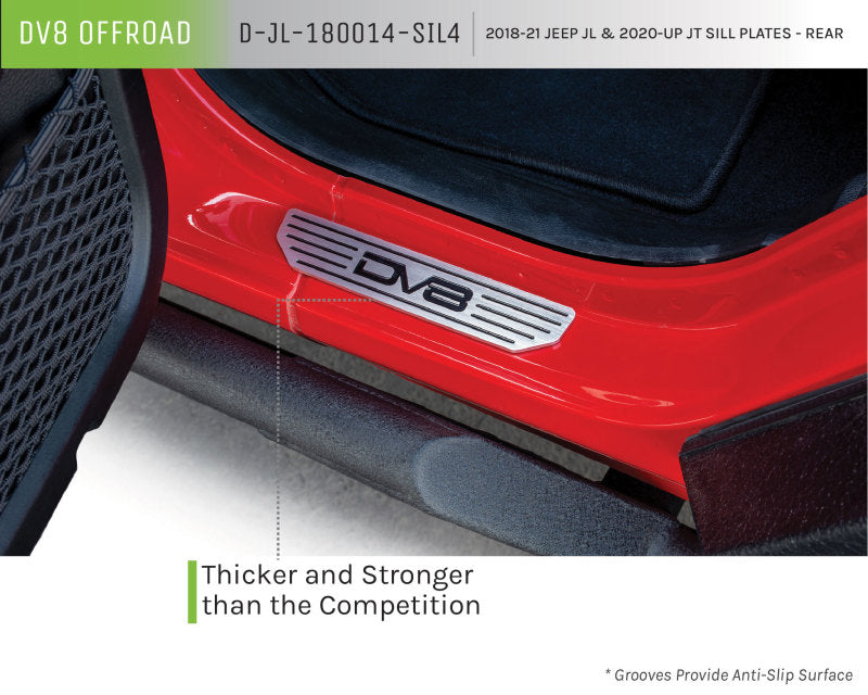 Load image into Gallery viewer, DV8 Offroad 2018-2019 Jeep Gladiator JL Rear Sill Plates
