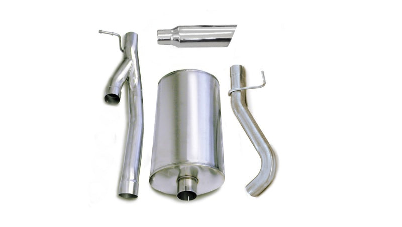 Load image into Gallery viewer, Corsa 2003-2006 Chevrolet Silverado Ext. Cab/Short Bed 2500 6.0L V8 Polished Sport Cat-Back Exhaust
