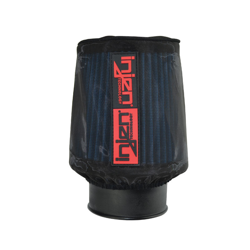 Load image into Gallery viewer, Injen Black Water Repellant Pre-Filter fits X-1022 X-1050 6-1/2in Base / 8in Tall / 5-1/2in Top
