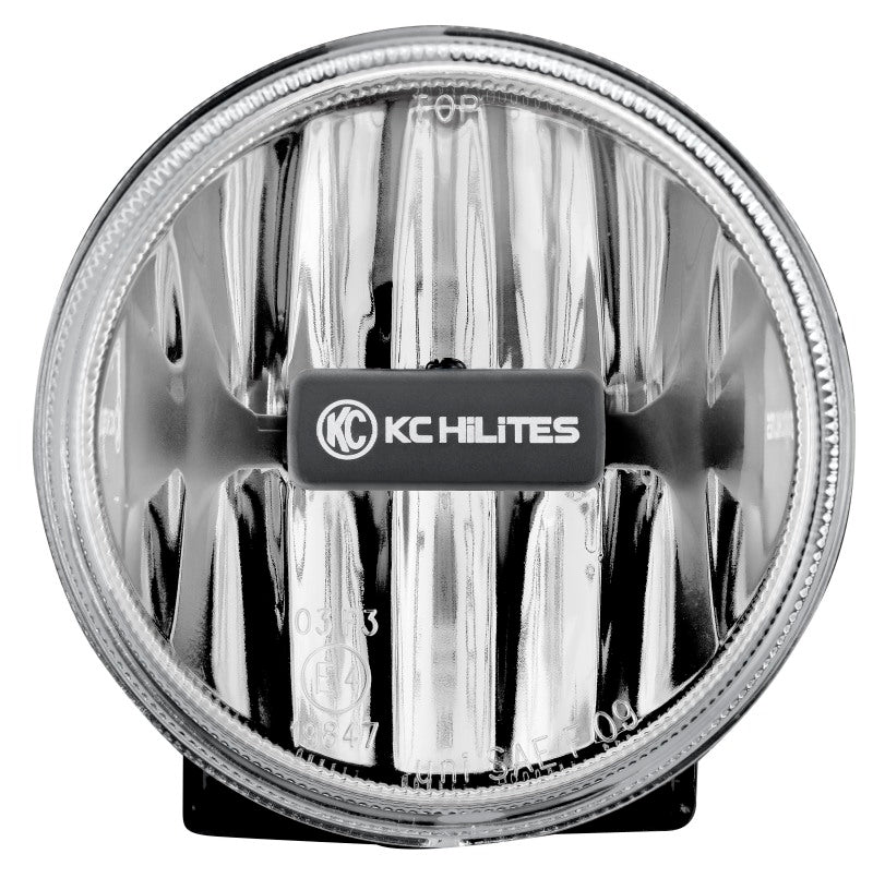 Load image into Gallery viewer, KC HiLiTES 4in. Gravity G4 LED Light 10w SAE/ECE Clear Fog Beam (Single)
