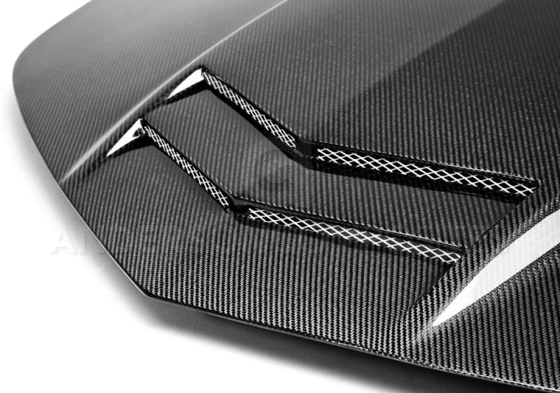 Load image into Gallery viewer, Anderson Composites 10-13 Chevy Camaro TT-Style Carbon Fiber Hood
