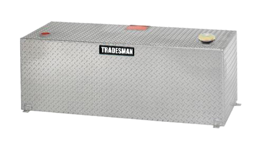 Tradesman Aluminum Rectangular Liquid Storage Tank (98 Gallon Capacity) - Brite
