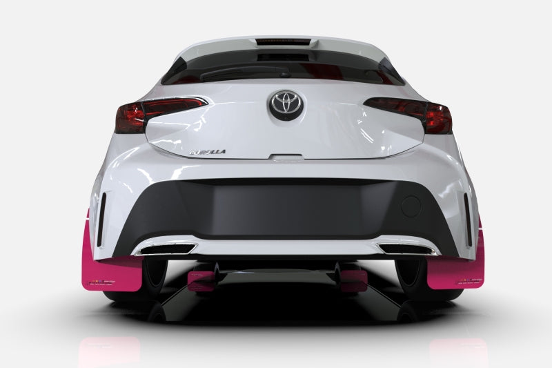 Load image into Gallery viewer, Rally Armor Universal Fit (No Hardware/Mounting Holes) Pink Mud Flap BCE Logo
