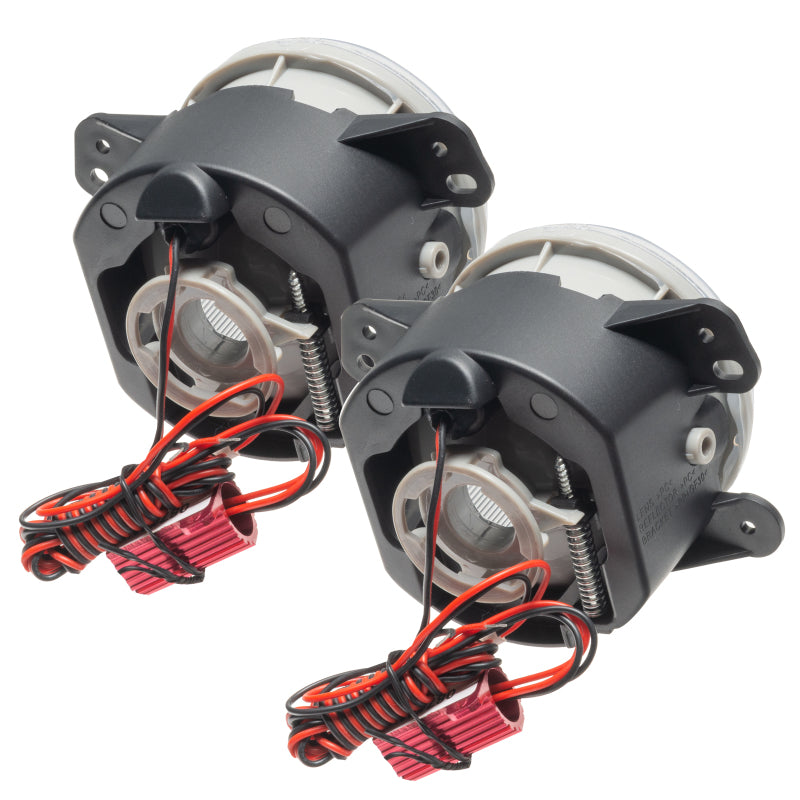 Load image into Gallery viewer, Oracle Lighting 07-09 Jeep Wrangler JK Pre-Assembled LED Halo Fog Lights -Pink
