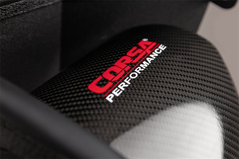 Load image into Gallery viewer, Corsa 2019-2023 Dodge Challenger SRT/Hellcat/Redeye/Demon Carbon Fiber Air Intake w/ DryTech Filter
