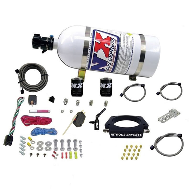 Load image into Gallery viewer, Nitrous Express LT2 C8 Nitrous Plate Kit (50-300HP) w/10lb Bottle
