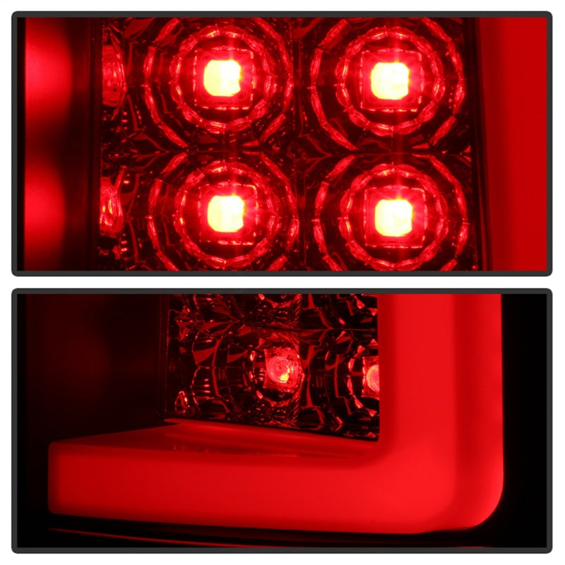 Load image into Gallery viewer, Spyder 07-13 Silverado (Will Not Work w/2010 921 Bulb)V3 Tail Lights Blk Smk ALT-YD-CS07V3-LBLED-BSM
