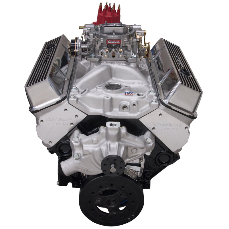 Load image into Gallery viewer, Edelbrock Crate Engine Edelbrock 9 0 1 Performer E-Tec w/ Short Water Pump As Cast
