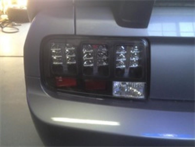 Load image into Gallery viewer, Spyder Ford Mustang 05-09 LED Tail Lights Black ALT-YD-FM05-LED-BK
