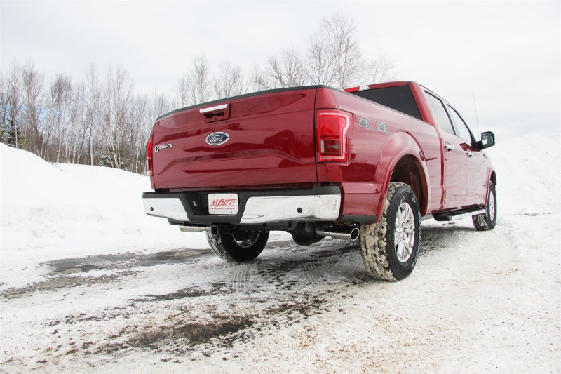 Load image into Gallery viewer, MBRP 2015 Ford F-150 5.0L 3in Cat Back Dual Split Side Exit AL Exhaust System
