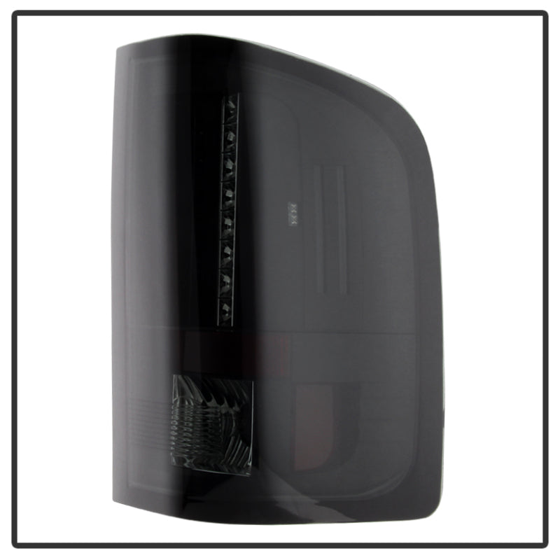 Load image into Gallery viewer, Spyder Chevy Silverado 07-13 LED Tail Lights Blk Smke ALT-YD-CS07-LED-BSM
