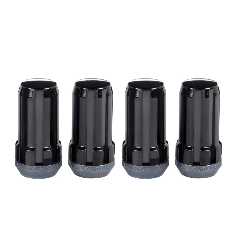 Load image into Gallery viewer, McGard SplineDrive Lug Nut (Cone Seat) 1/2-20 / 1.60in. Length (4-Pack) - Black (Req. Tool)
