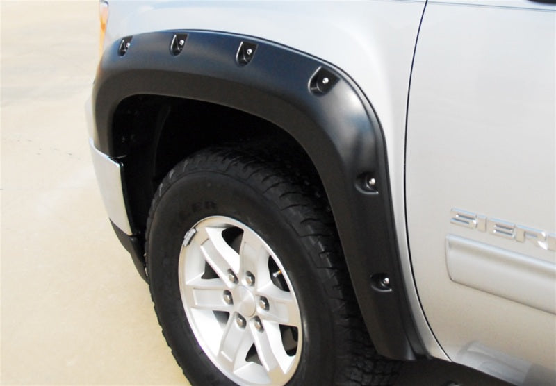 Load image into Gallery viewer, Lund 07-13 GMC Sierra 1500 RX-Rivet Style Smooth Elite Series Fender Flares - Black (4 Pc.)
