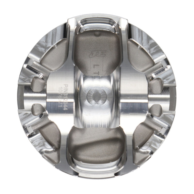 Load image into Gallery viewer, JE Pistons GM LS 4.030in Bore .030 Oversize -8.6cc Asymmetrical FSR Dish/Inverted Dome - Set of 8

