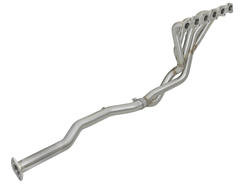 Load image into Gallery viewer, aFe Power Twisted Steel Long Tube Header &amp; Connection Pipes 01-16 Nissan Patrol (Y61) V8-4.8L
