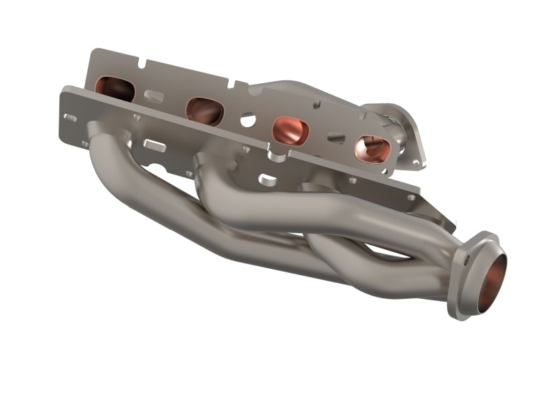 Load image into Gallery viewer, aFe Twisted Steel 11-21 Jeep Grand Cherokee (WK2) 5.7L V8 Headers - Titanium (Ceramic Coated)
