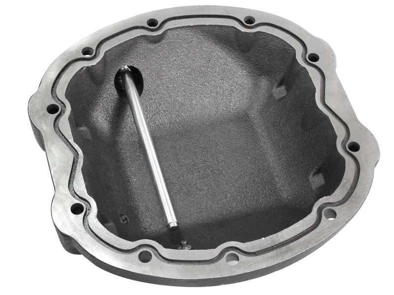Load image into Gallery viewer, aFe Power Differential Cover Machined Fins 97-15 Jeep Dana 30 w/ 75W-90 Gear Oil 2 QT
