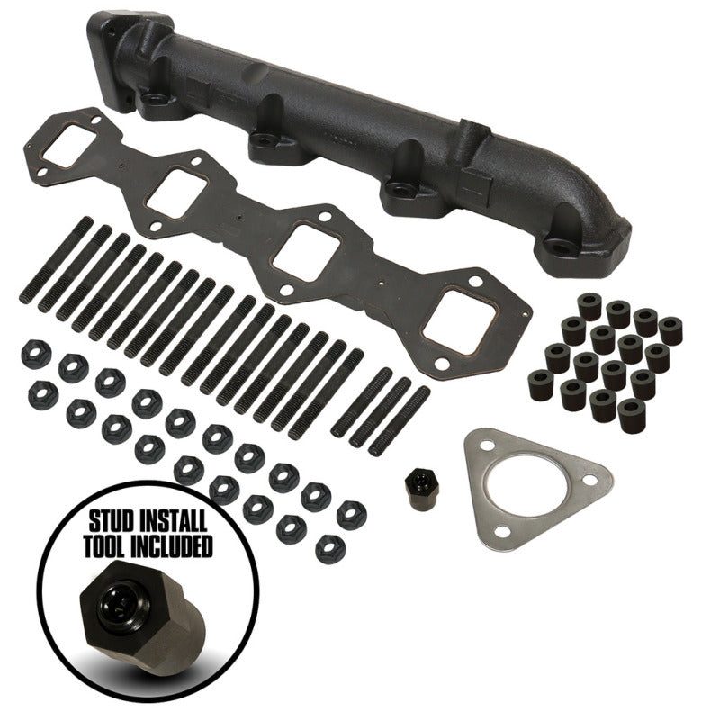 Load image into Gallery viewer, BD Diesel Driver Side Exhaust Manifold Kit - Ford 2011-2016 F250/F350 6.7L PowerStroke
