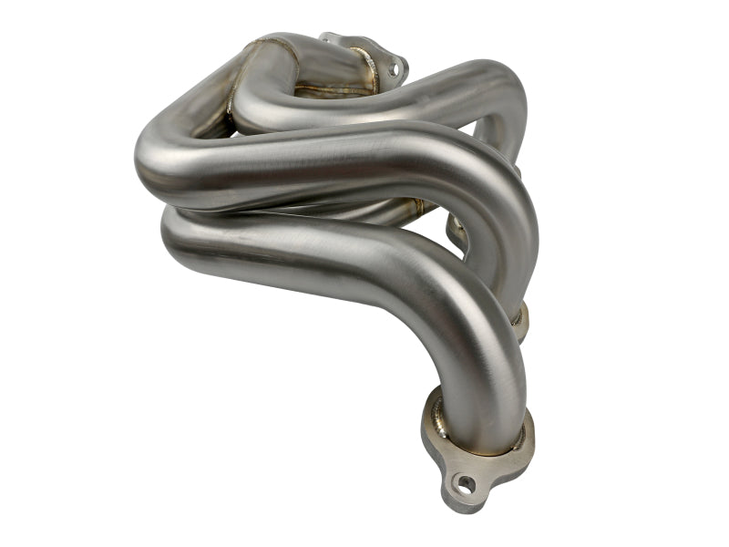 Load image into Gallery viewer, aFe Twisted 304SS Header 2020 Chevy Corvette (C8) 6.2L V8 - Brushed
