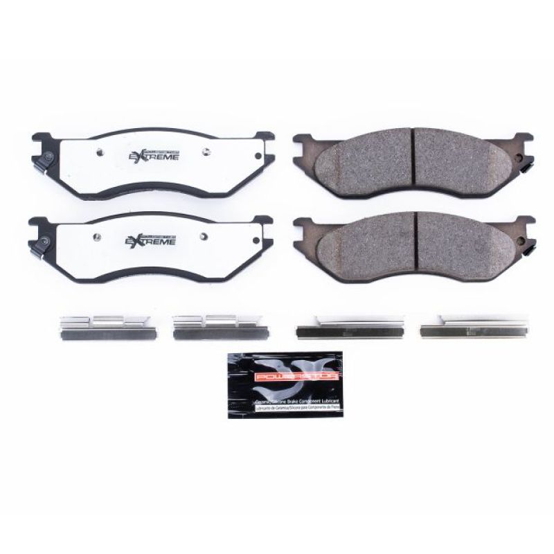 Load image into Gallery viewer, Power Stop 04-06 Dodge Durango Front Z36 Truck &amp; Tow Brake Pads w/Hardware
