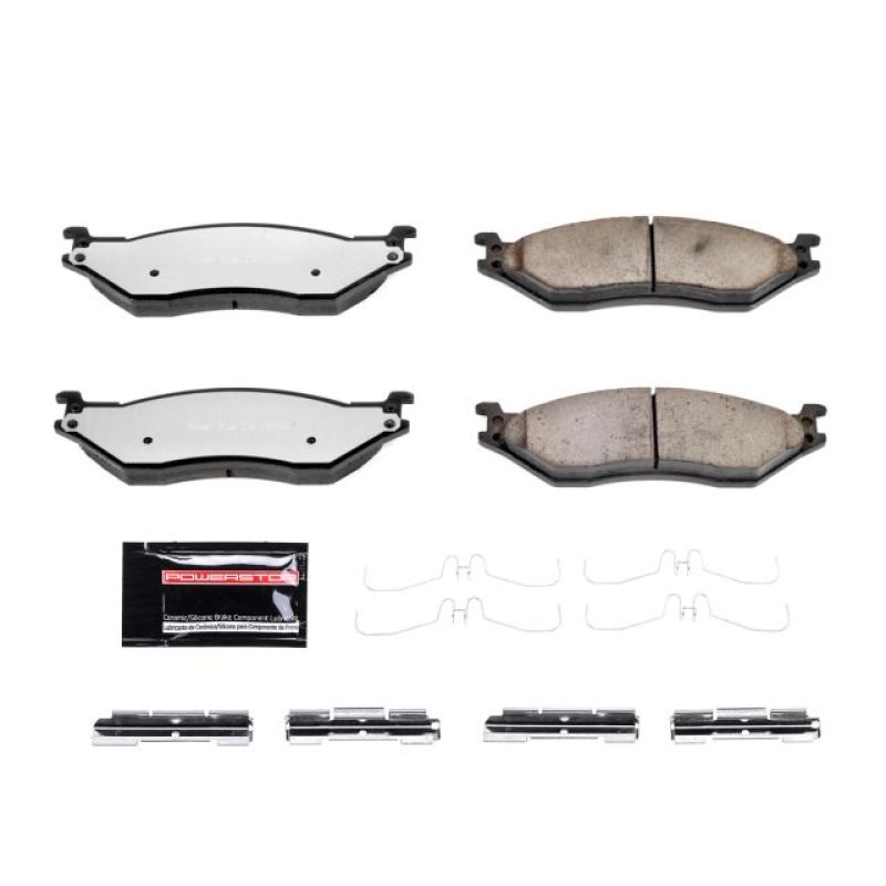 Load image into Gallery viewer, Power Stop 08-09 Ford F53 Front or Rear Z36 Truck &amp; Tow Brake Pads w/Hardware

