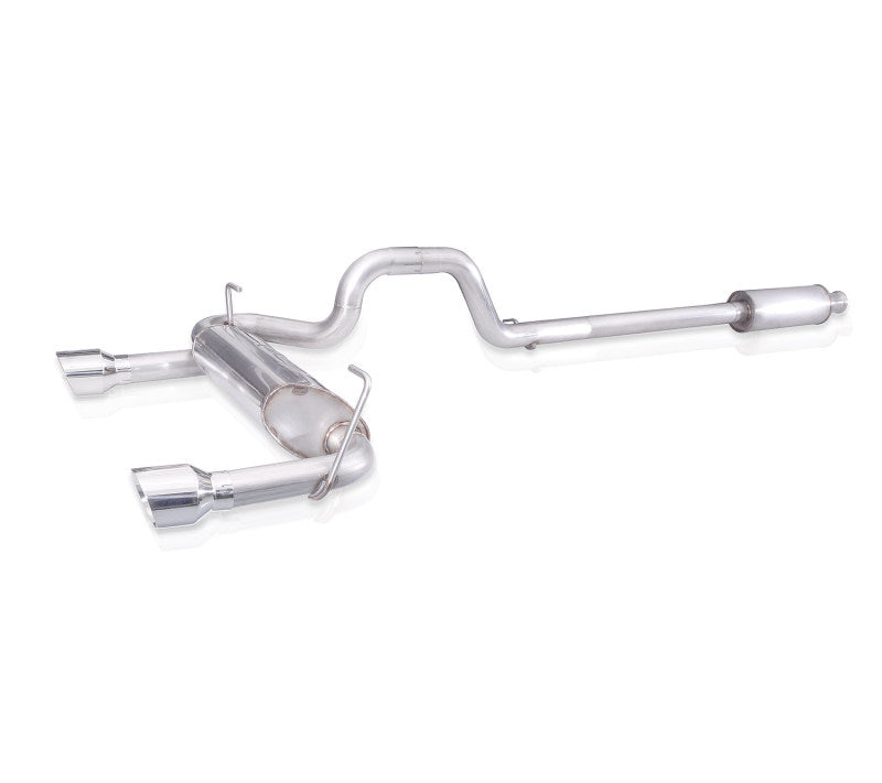 Load image into Gallery viewer, Stainless Works 2018+ Jeep Wrangler JL 304SS Factory Connect 2.5in Cat Back Exhaust System
