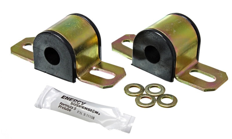 Load image into Gallery viewer, Energy Suspension Universal Black 3/4in / 19mm Non-Greaseable Sway Bar Bushings
