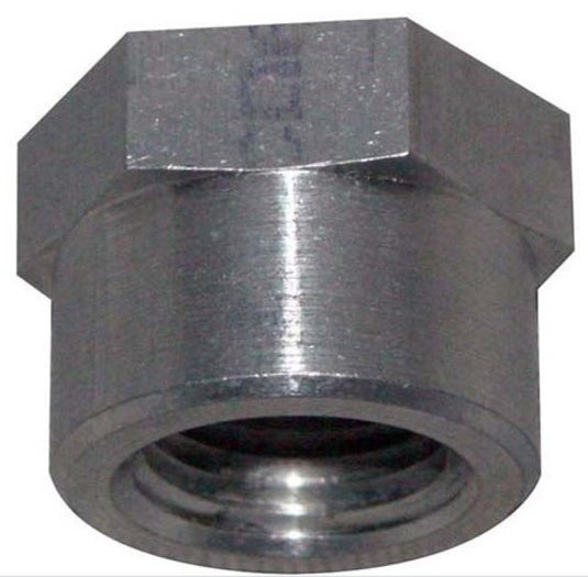 Moroso 1/2in NPT Female Weld-On Bung - Aluminum - Single