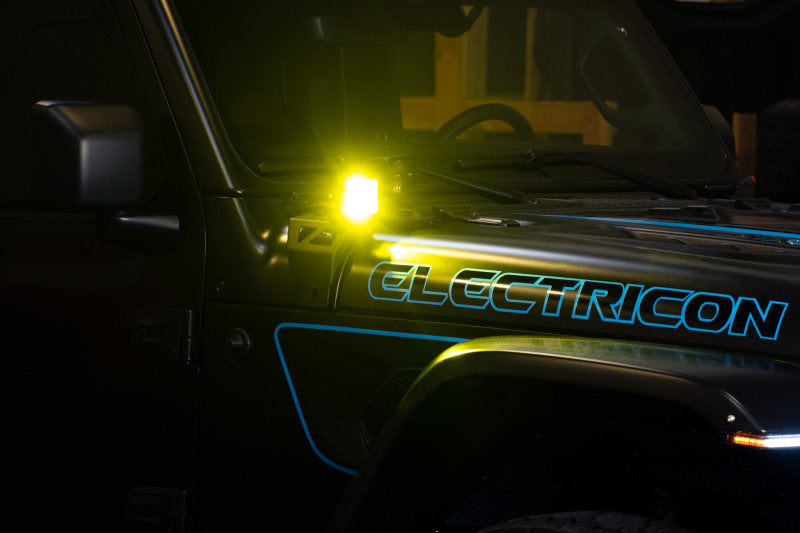 Load image into Gallery viewer, DV8 Offroad 3in Elite Series LED Amber Pod Light
