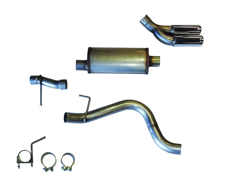 Load image into Gallery viewer, JBA 19-20 Ford Ranger 2.3L 409SS Pass Side Dual Exit Cat-Back Exhaust
