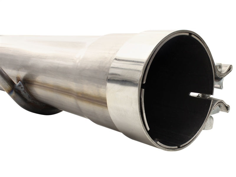 Load image into Gallery viewer, aFe MACHForce XP Exhaust 3in-3.5in SS Single Side Ext CB w/ Black Tip 99-04 Ford F150 V8 5.4L/6.8L
