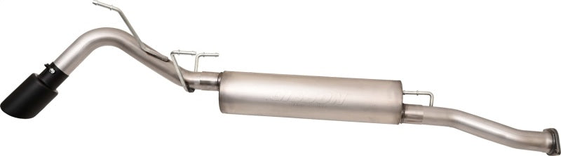 Load image into Gallery viewer, Gibson 16-22 Toyota Tacoma 3.5L 2.5in Cat-Back Single Exhaust System Stainless - Black Elite
