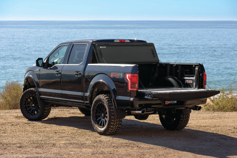 Load image into Gallery viewer, BAK 15-20 Ford F-150 8ft Bed BAKFlip MX4 Matte Finish
