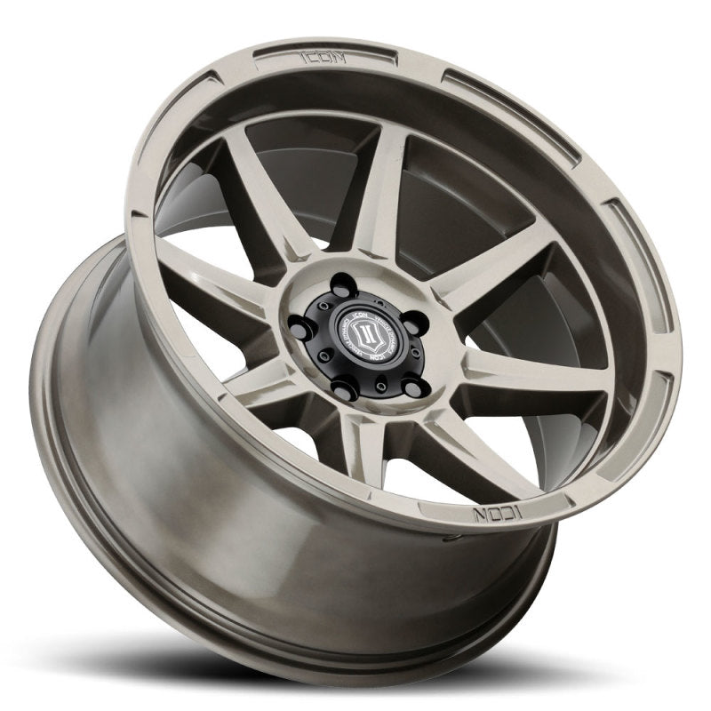 Load image into Gallery viewer, ICON Bandit 20x10 5x150 -24mm Offset 4.5in BS Gloss Bronze Wheel
