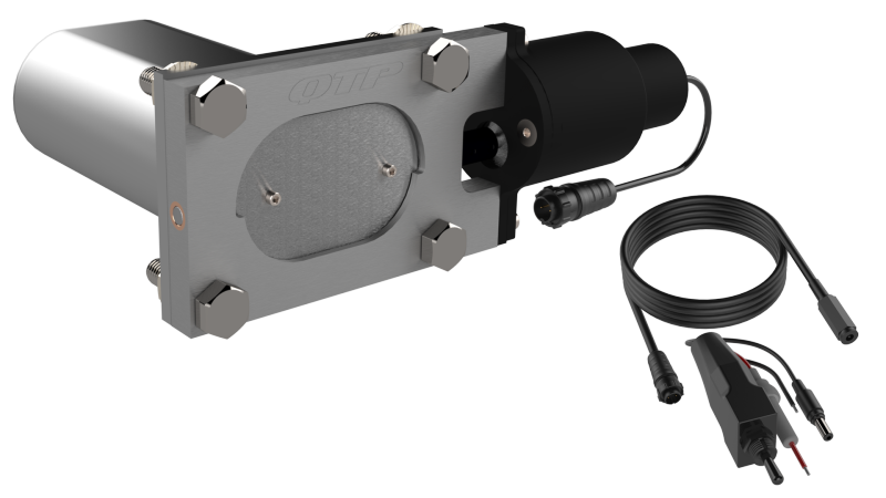 Load image into Gallery viewer, QTP Bolt-On QTEC Low Profile Oval Electric Cutout Valve
