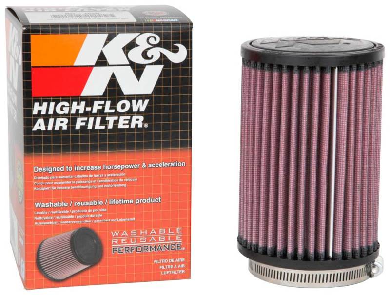 Load image into Gallery viewer, K&amp;N Filter Universal Rubber Filter 2 7/8 inch Flange 4 inch OD 6 inch Height
