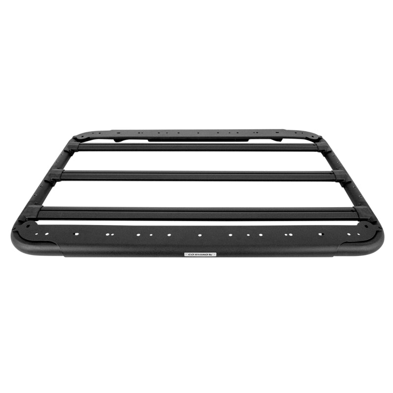 Load image into Gallery viewer, Go Rhino SRM 500 Flat Rack 35in. - Tex. Blk (Incl. Clamps - Mounts to Many Styles of Cross Bars)
