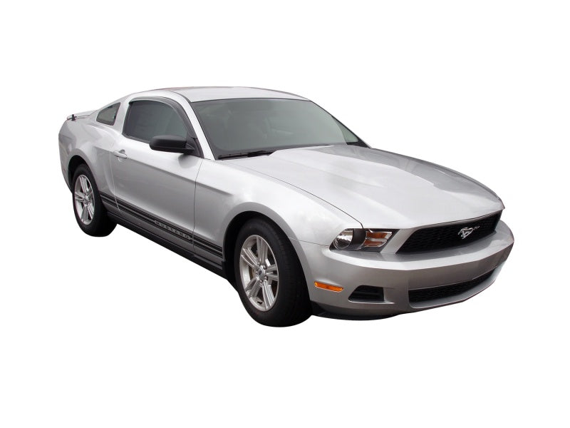 Load image into Gallery viewer, AVS 12-14 Ford Mustang Ventvisor Outside Mount Window Deflectors 2pc - Smoke
