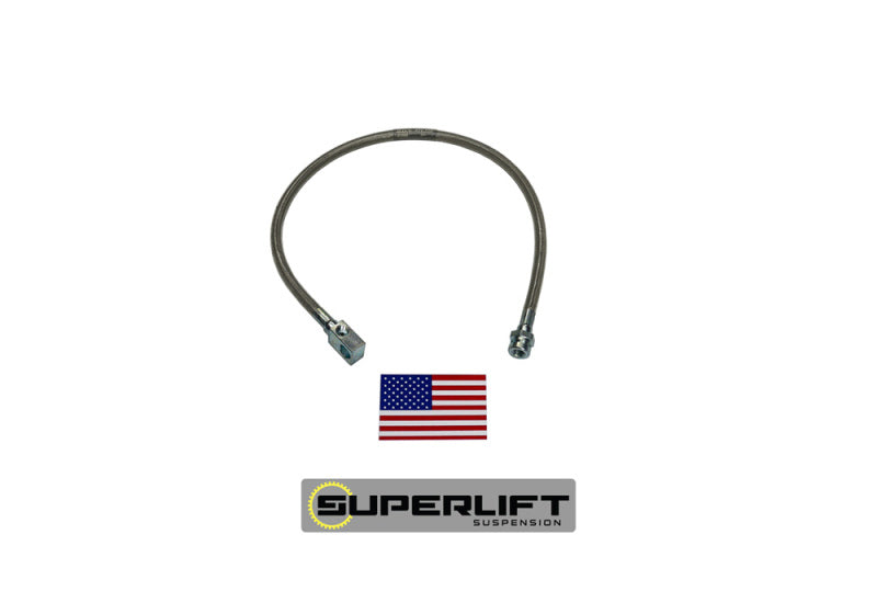 Load image into Gallery viewer, Superlift 83-97 Ford Ranger/Bronco II w/ 4-6in Lift Kit (Single) Bullet Proof Brake Hose
