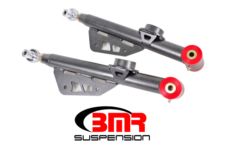 Load image into Gallery viewer, BMR 99-04 Mustang Single Adj. Lower Control Arms / Rod End (Polyurethane) - Black Hammertone
