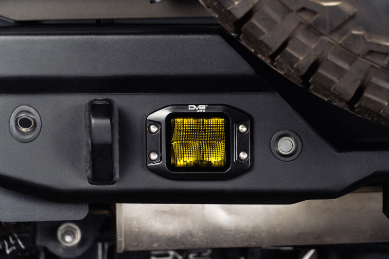 Load image into Gallery viewer, DV8 3-Inch Elite Series LED Amber Flush Mount Pod Light
