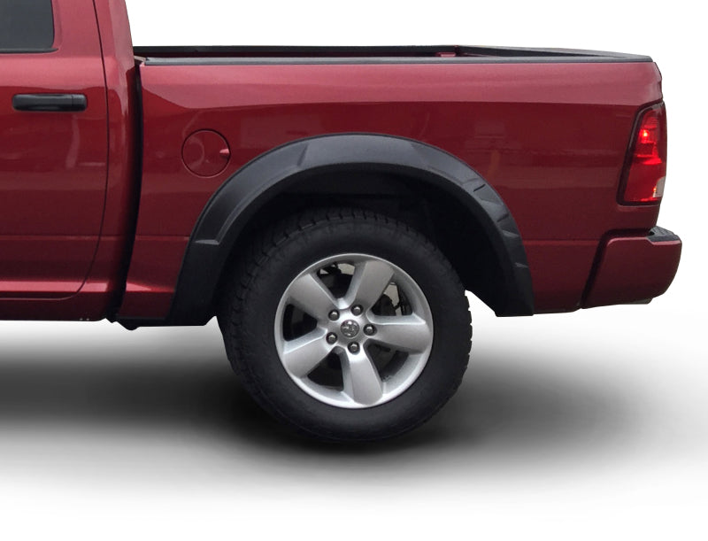 Load image into Gallery viewer, Bushwacker 09-18 Ram 1500 w/ 67.4in Fleetside Bed (Ex. R/T and Rebel) DRT Style Flares 4pc - Black
