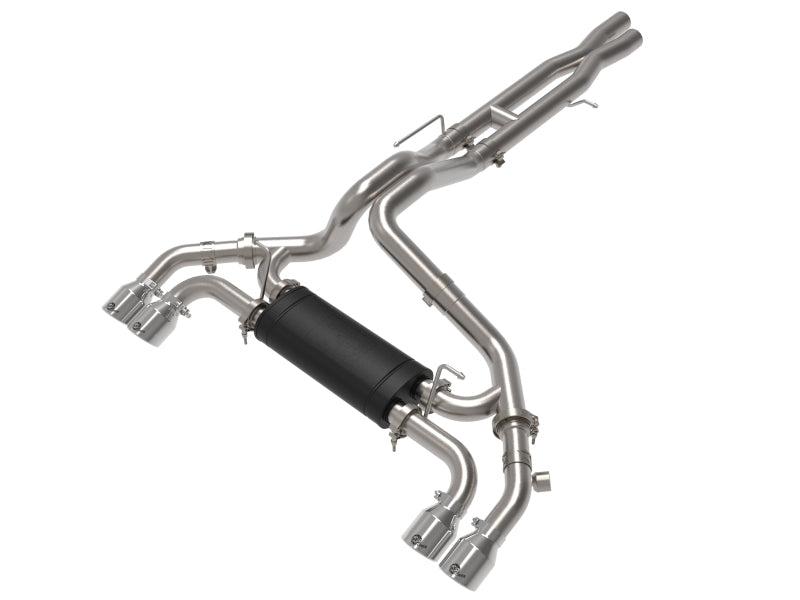 Load image into Gallery viewer, aFe Vulcan Series 2.5in 304SS Cat-Back Exhaust 2021+ Jeep Wrangler 392 6.4L w/ Polished Tips
