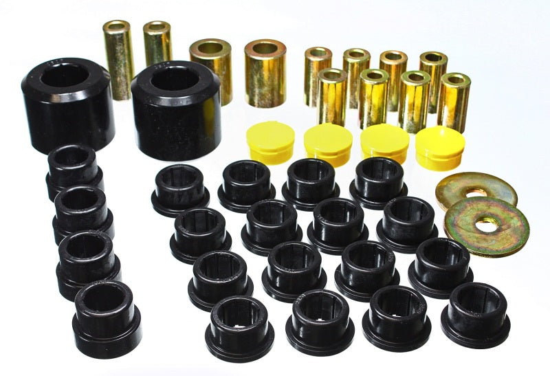 Load image into Gallery viewer, Energy Suspension 10 Chevy Camaro Black Rear End Control Arm Bushing Set

