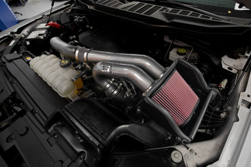 Load image into Gallery viewer, K&amp;N 2015-22 Ford F-150 3.5L V6 Performance Air Intake System
