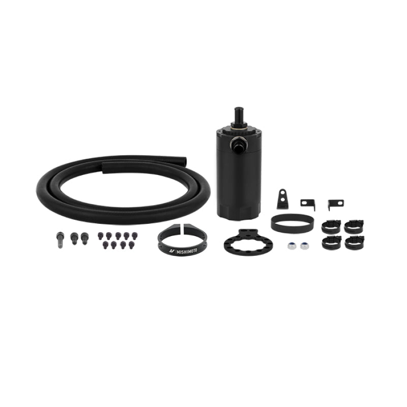 Load image into Gallery viewer, Mishimoto Universal Baffled Oil Catch Can - Black
