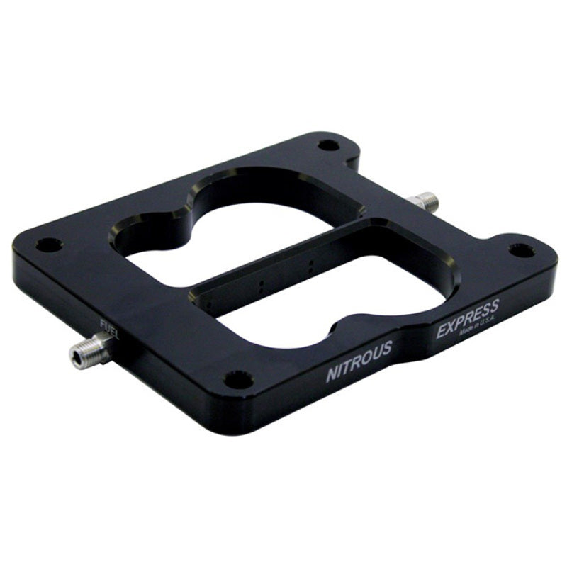 Load image into Gallery viewer, Nitrous Express Q-Jet/Spread Bore Hitman Nitrous Plate Only (100-150-200 HP)
