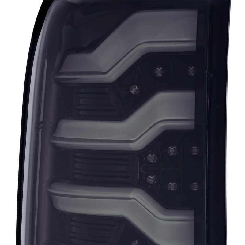 Load image into Gallery viewer, AlphaRex 14-18 Chevrolet Silverado 1500 PRO-Series LED Tail Lights Jet Black
