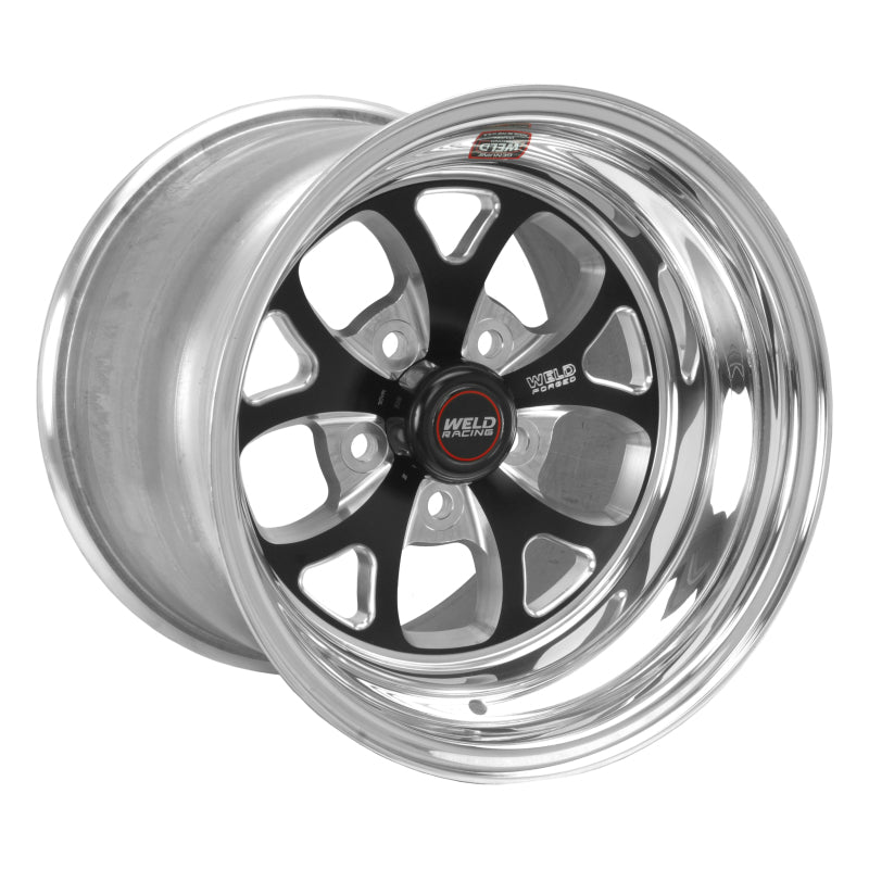 Load image into Gallery viewer, Weld S76 15x9.33 / 5x4.75 BP / 5.5in. BS Black Wheel (Low Pad) - Non-Beadlock

